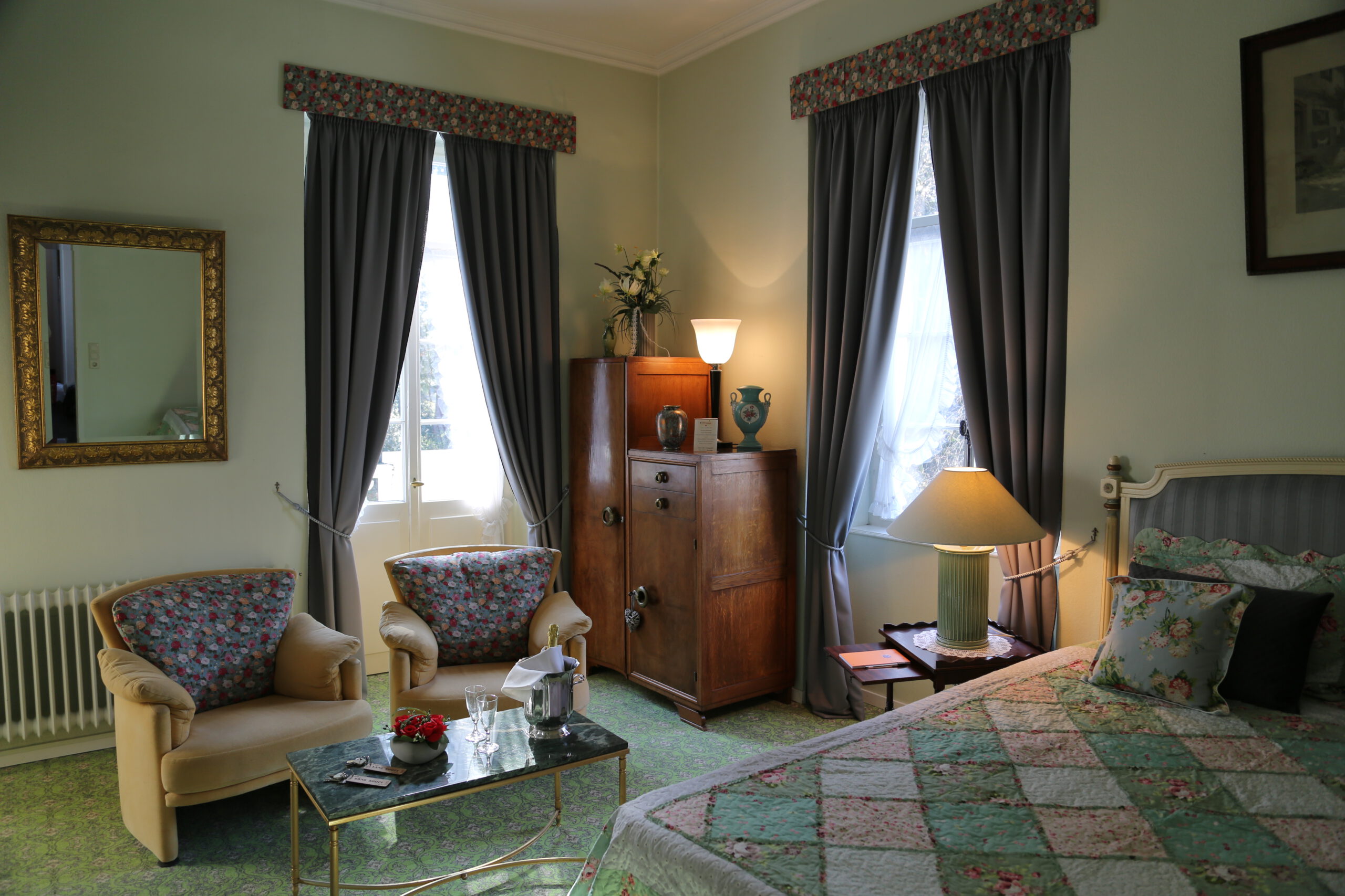 Wohnen im Apartment Sanssouci