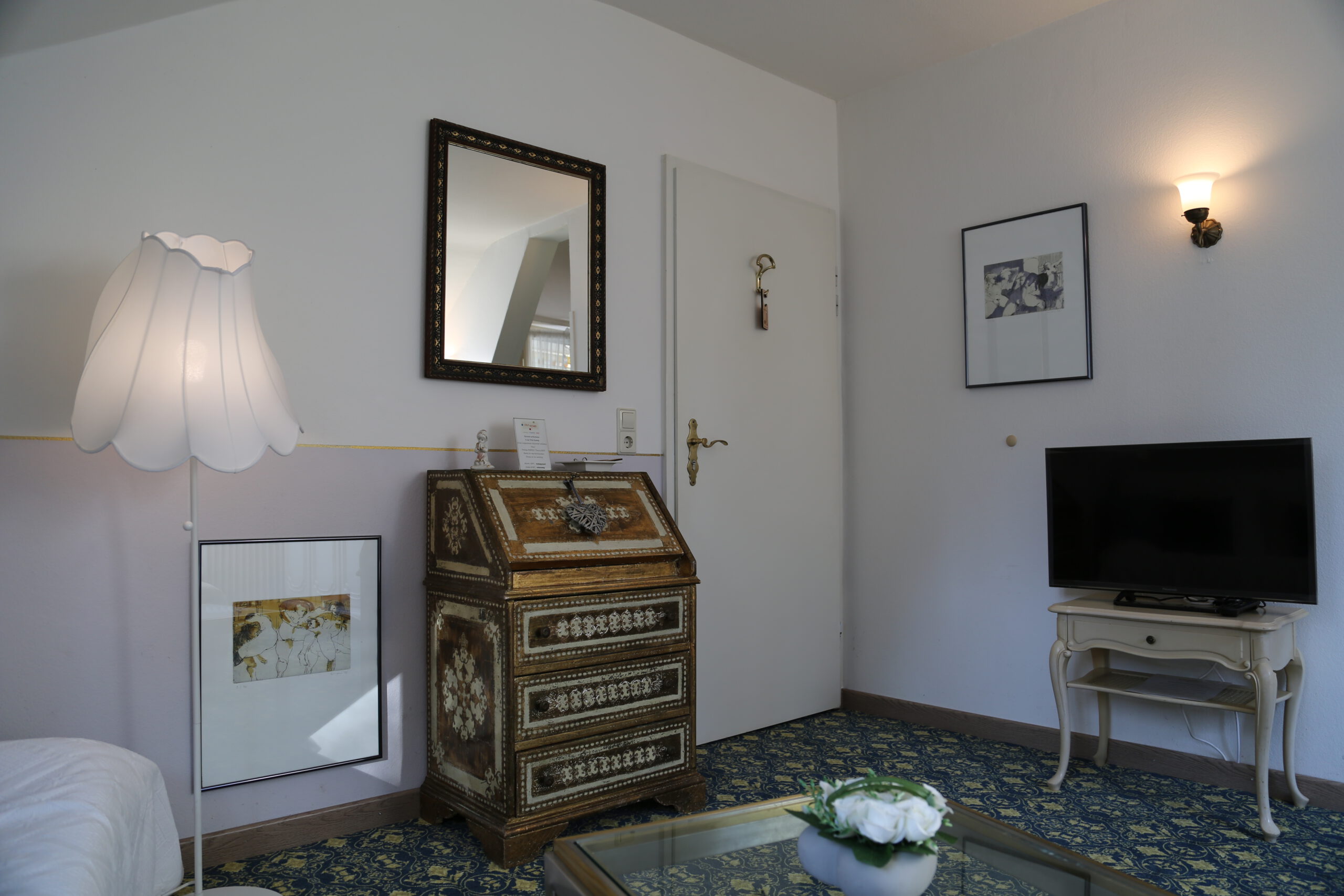 Empfang im Apartment Bizer