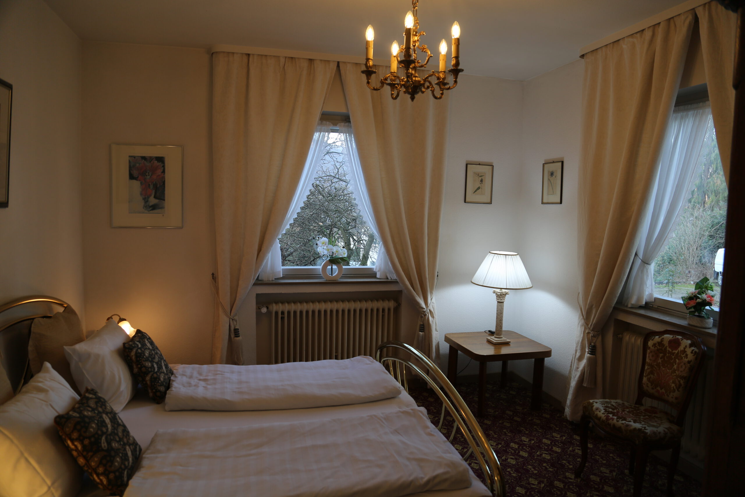 Schlafen im Apartment Fränkel
